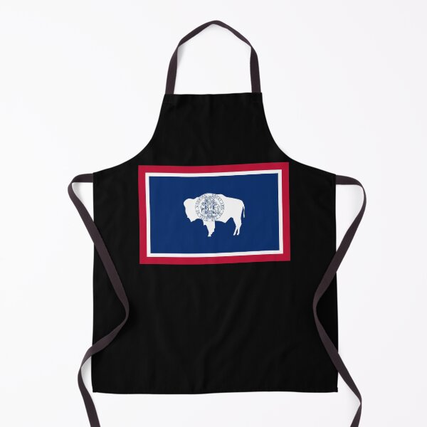 Item preview, Wyoming USA flag flag designed and sold by GeogDesigns.
