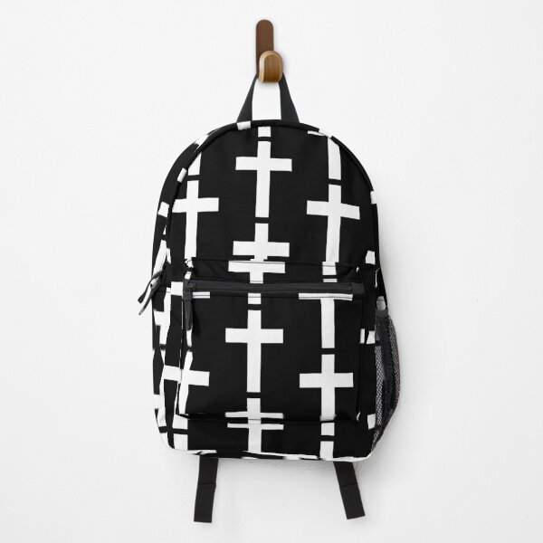 Item preview, Black and White Christian Cross Pattern Christian Crosses designed and sold by Logic72.