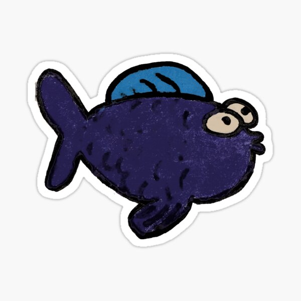 Craig the Pufferfish Sticker