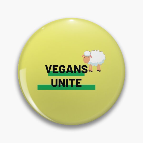 Item preview, Los veganos unen 3 designed and sold by VeganChica.
