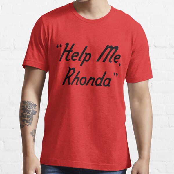 Help Me Rhonda" The Beach Boys (adjusted punctuation)" for Sale ArtBart | Redbubble