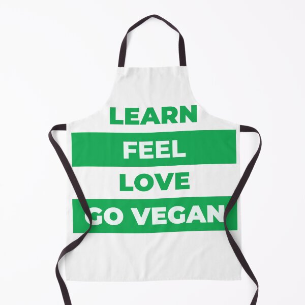 Item preview, Learn, feel, love, go vegan designed and sold by VeganChica.