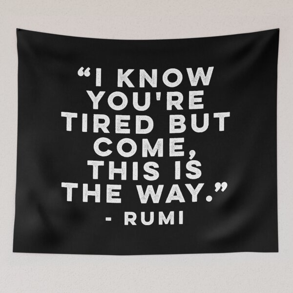 Aperçu de l'œuvre Rumi Quote créée et vendue par EvolutionWisdom.