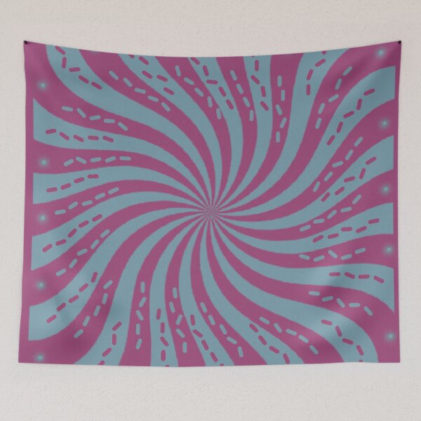 Item preview, Spiral Lila Blue designed and sold by MollyStore.