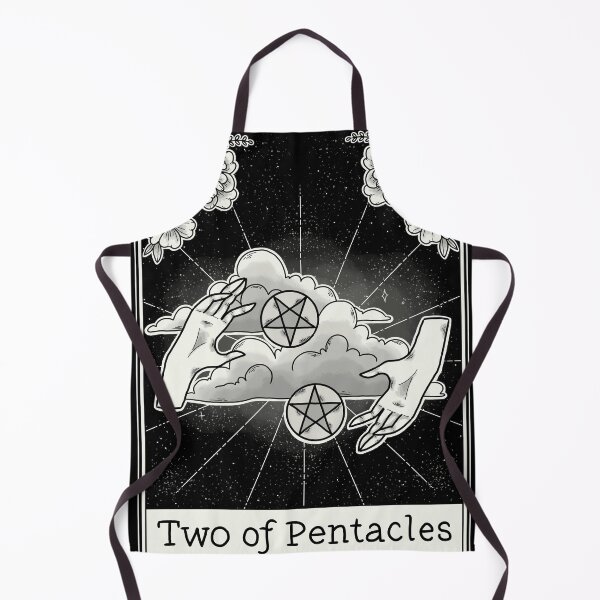 Item preview, Two of Pentacles designed and sold by WyrdandWoven.