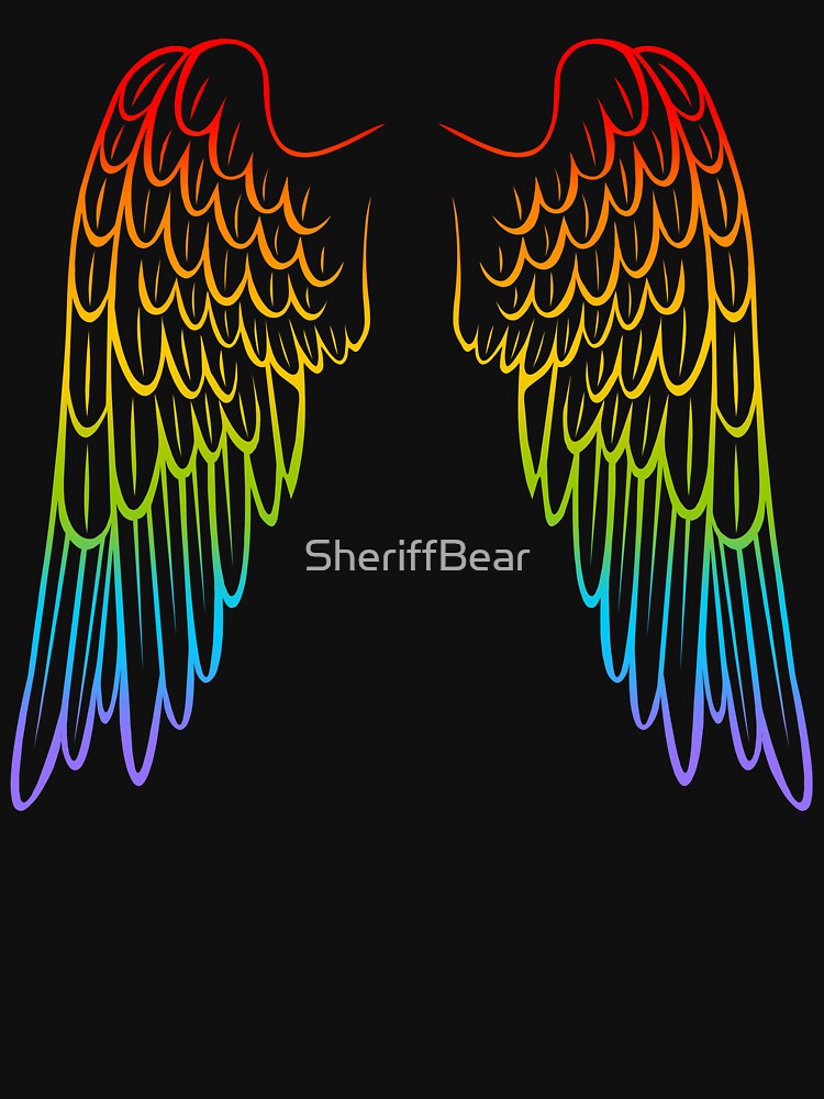 Rainbow Wings by SheriffBear