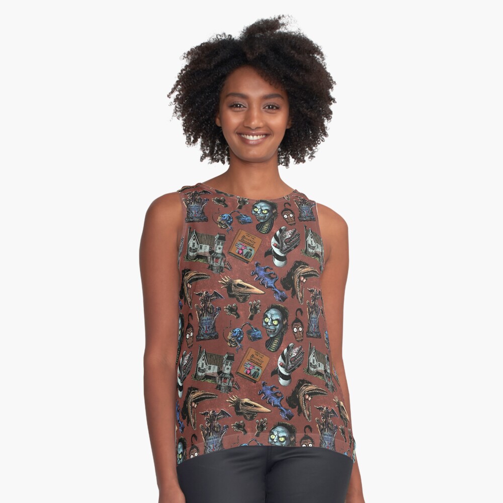 Item preview, Sleeveless Top designed and sold by rubenlopezart.