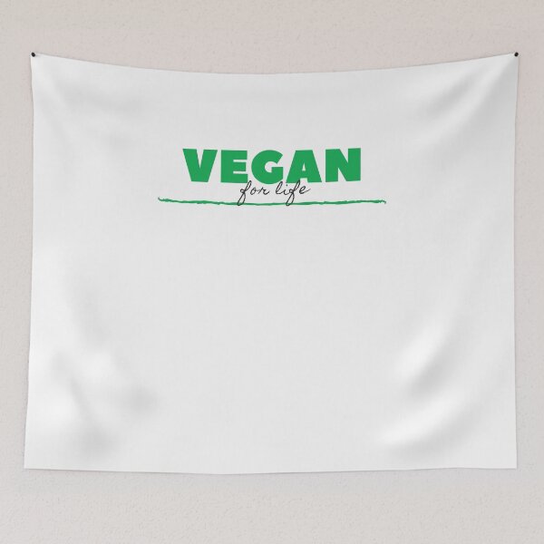 Item preview, Vegan for life designed and sold by VeganChica.