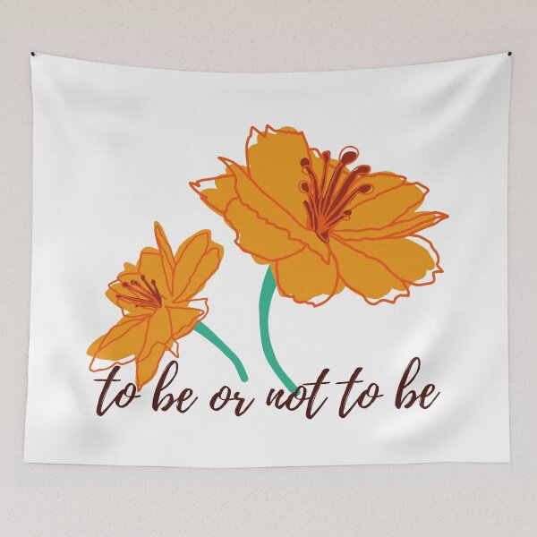 Item preview, To be or not to be- William Shakespeare quote designed and sold by Faeblehoarder.