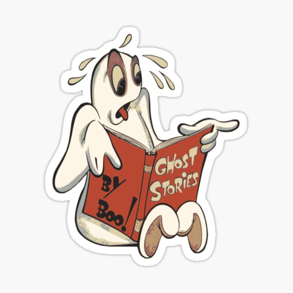 histoire de fantome, boo Sticker