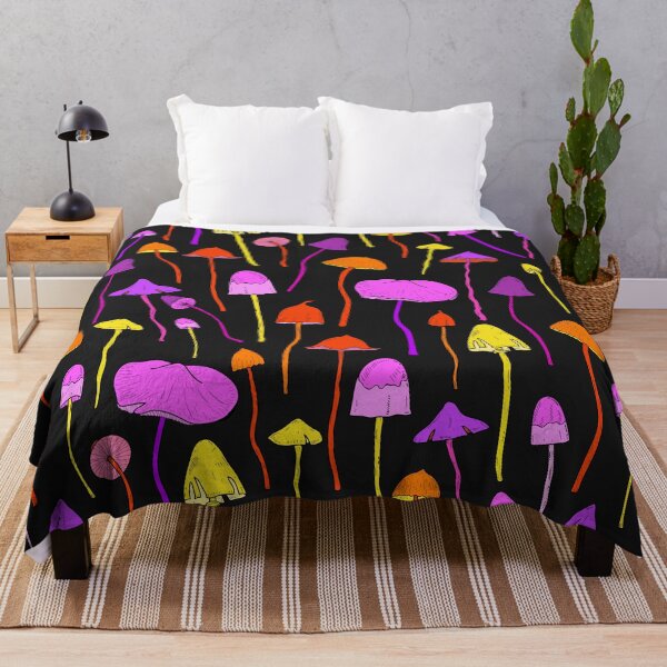 Item preview, Psychedelic Colorful Mushrooms Hippy abstract design designed and sold by Logic72.