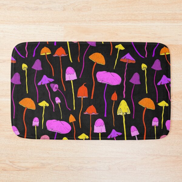 Item preview, Psychedelic Colorful Mushrooms Hippy abstract design designed and sold by Logic72.