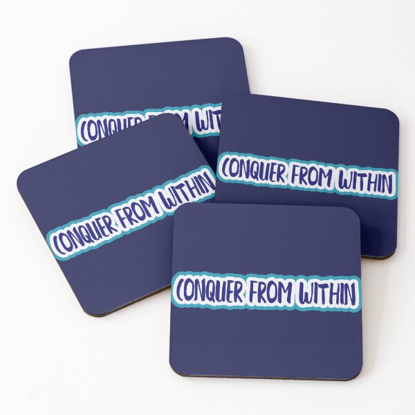Item preview, Conquer From Within Sticker designed and sold by lydiarae05.