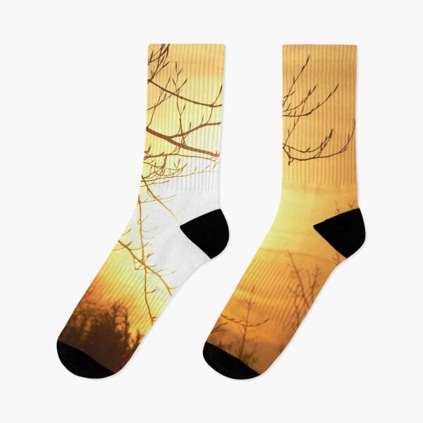 Item preview, Sunset through tree designed and sold by WonderBubbles.