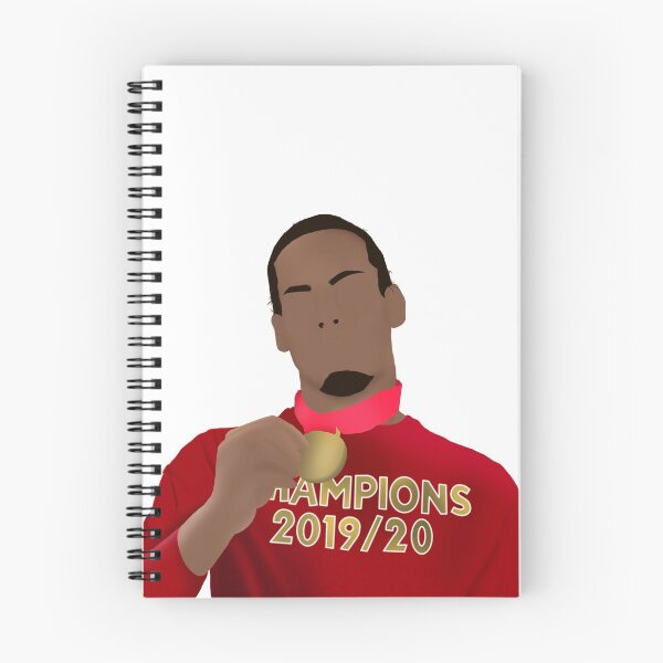 Item preview, Virgil van Dijk Champions Illustration w/o Confetti designed and sold by footballx.