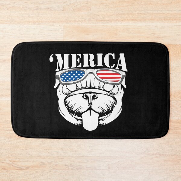 Item preview, 4th Of July Pug Merica designed and sold by Art-Max.