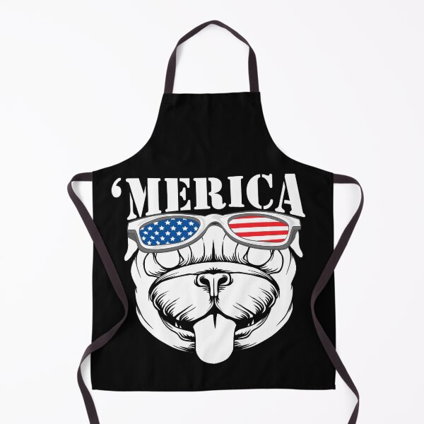 Item preview, 4th Of July Pug Merica designed and sold by Art-Max.