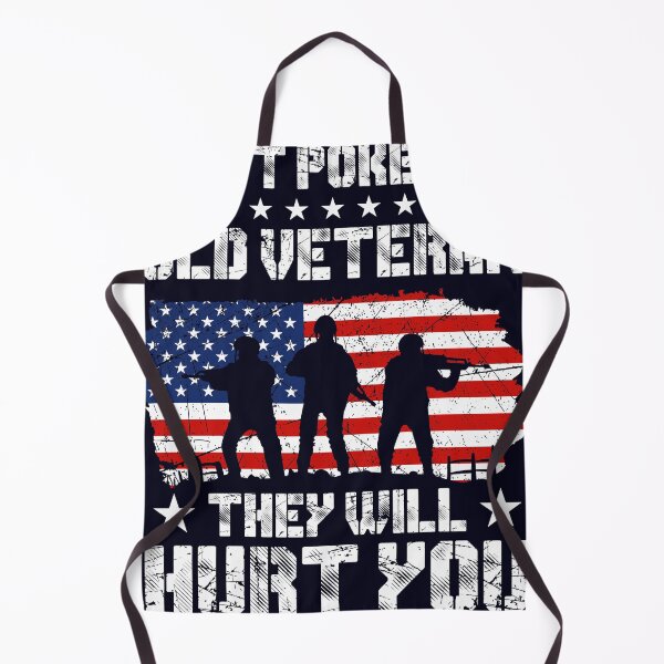 Item preview, Don't Poke the Old Veteran designed and sold by mmos.