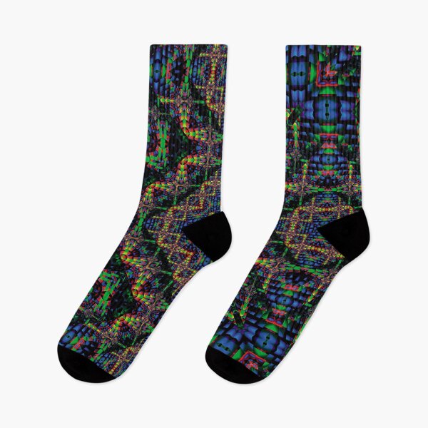 Item preview, jungle vibes in a psychedelic kaleidoscope designed and sold by andromedoz.