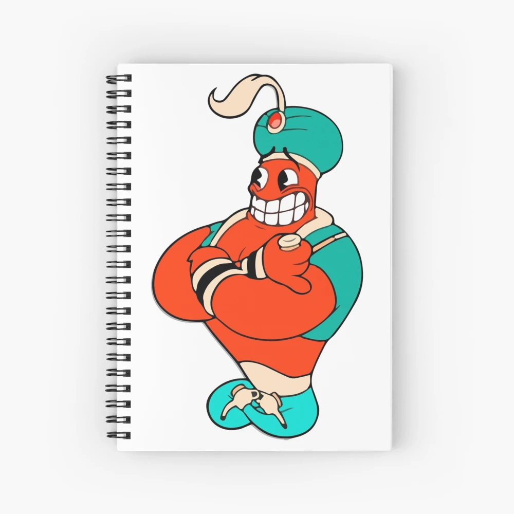 Genie (Djimmi The Great) Spiral Notebook by AlfonsoF