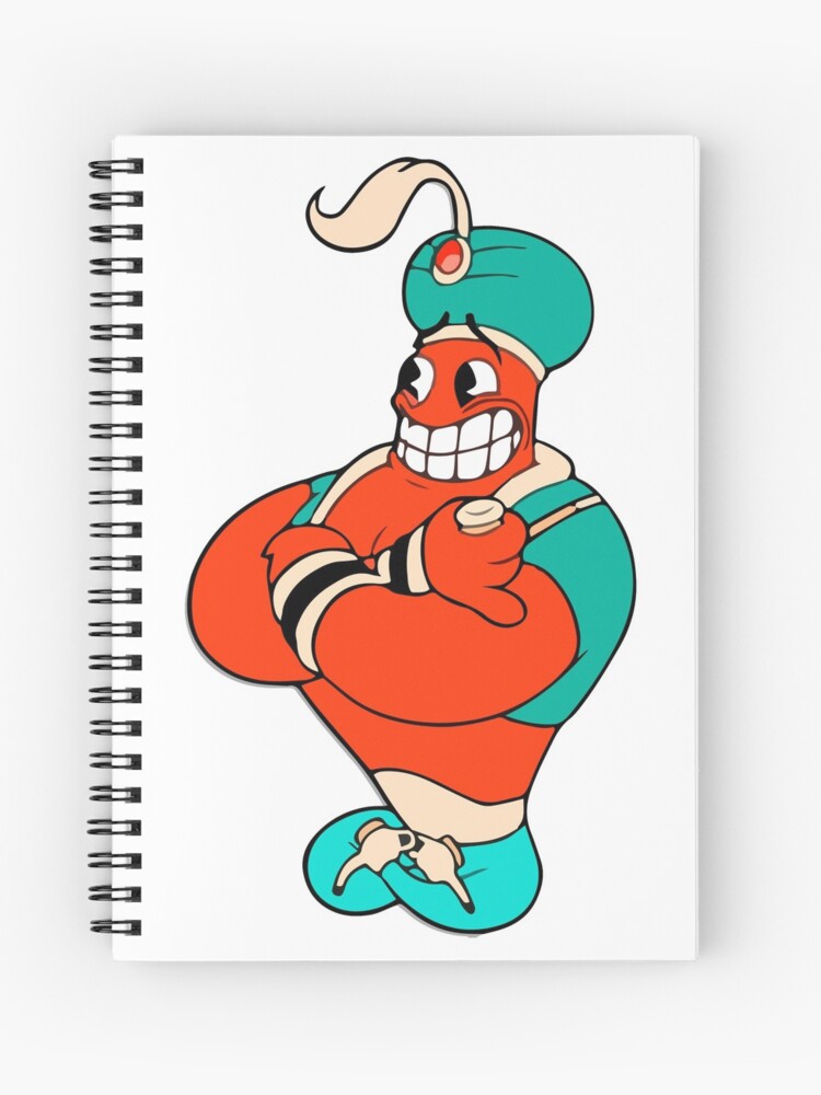 Genie (Djimmi The Great) Spiral Notebook by AlfonsoF