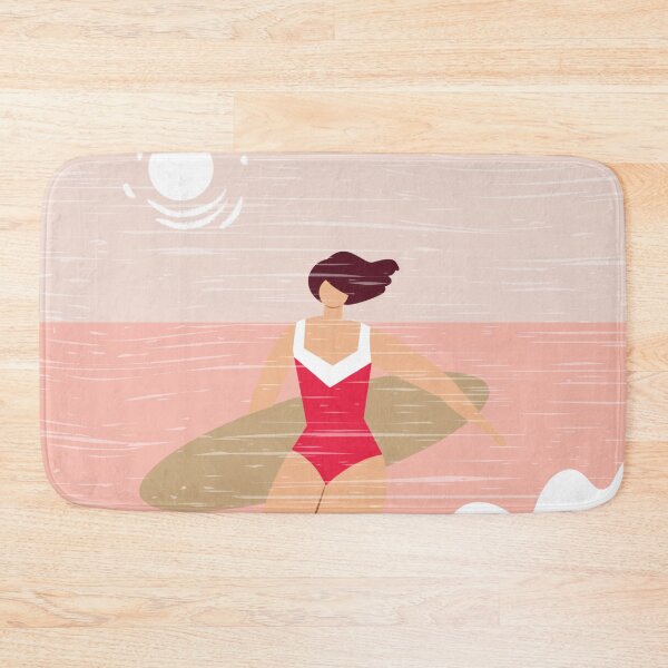 Item preview, Women Surfing on beach designed and sold by Trio's Stuff.