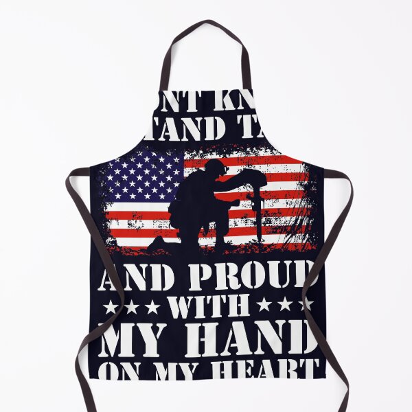 Item preview, Veteran Proud with my hand on My Heart designed and sold by mmos.