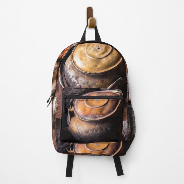 Item preview, Jordan. Wadi Rum. Bedouin Camp. Tea Kettles on an Open Fire. designed and sold by vadim19.