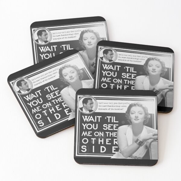 Item preview, Nora Charles and Nick Charles - Thin Man Quote This Side of the Rockies designed and sold by elevens.