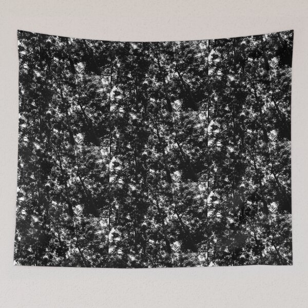 Item preview, Ash tree silhouette (monochrome)  designed and sold by paulboizot.
