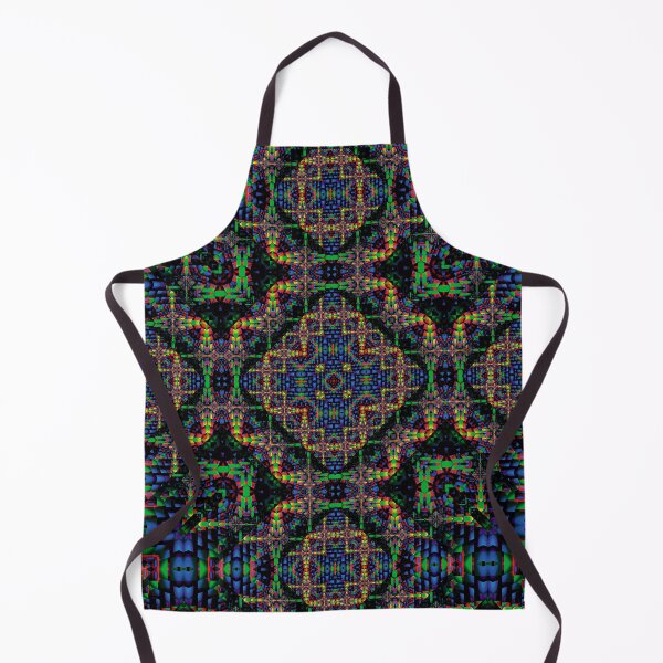 Item preview, jungle vibes in a psychedelic kaleidoscope designed and sold by andromedoz.