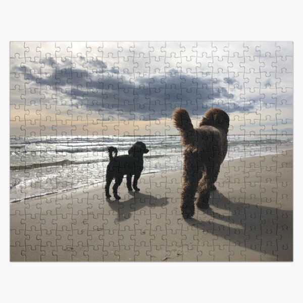 Annie's Dogs at the Beach Jigsaw Puzzle