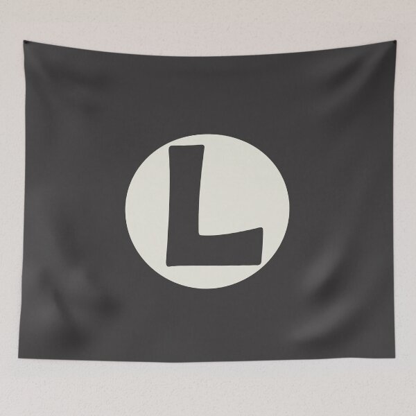 Item preview, letter l black designed and sold by ZiphGames.