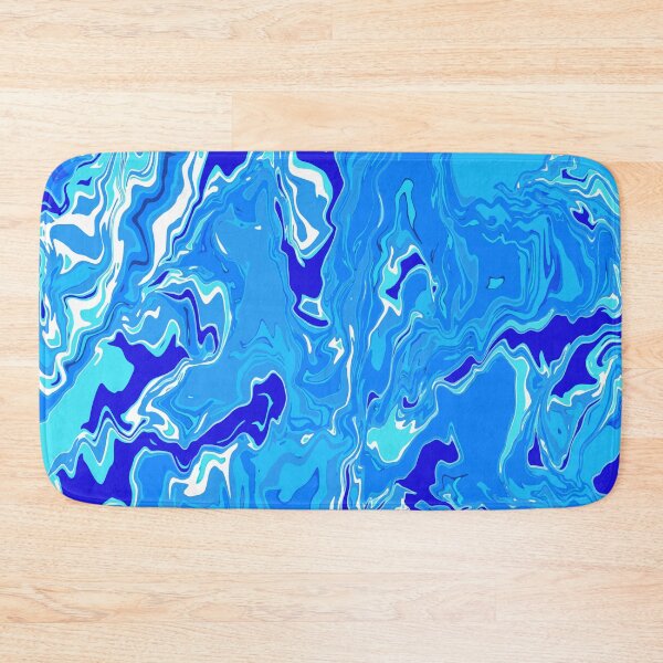 Item preview, Shades of Blue Marble Design designed and sold by Orchyd.