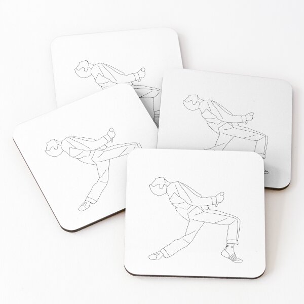 Item preview, Iconic Retro Vintage Dull Black and White Lean Back Pose designed and sold by 420igor.