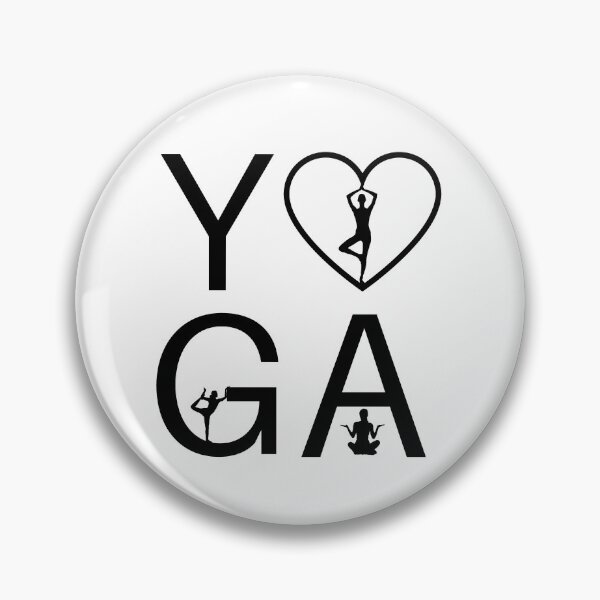 Item preview, Funny Yoga Poses Love Heart Yoga designed and sold by Dilabirdy.