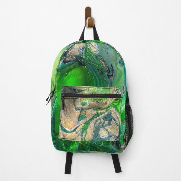 Item preview, Psychedelic Liquid Green Abstract, Geometric Design designed and sold by K. Scott Teeters.
