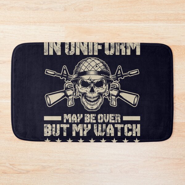 Item preview, My time in uniform may be over but My watch never Ends Veteran designed and sold by mmos.
