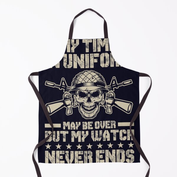 Item preview, My time in uniform may be over but My watch never Ends Veteran designed and sold by mmos.