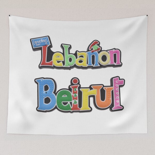 Aperçu de l'œuvre Liban Beyrouth créée et vendue par CraftyCreative2.