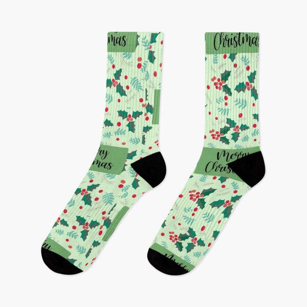 Item preview, Aesthetic Holly Merry Christmas designed and sold by CaitlinCerys.