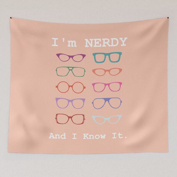 Item preview, I'm NERDY and I know it designed and sold by ChailynReed.