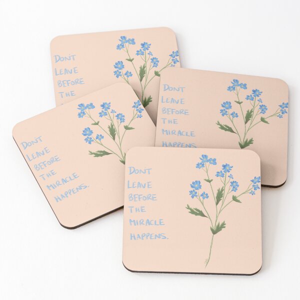 Item preview, Don't Leave Before The Miracle Happens designed and sold by Colleen Bingham.