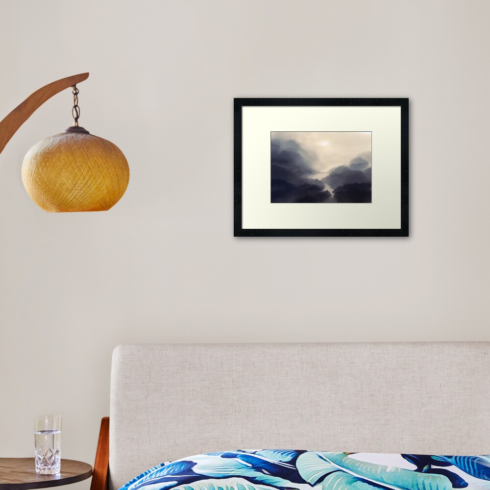 Item preview, Framed Art Print designed and sold by petravb.