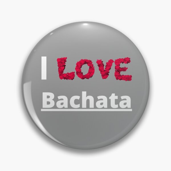 Item preview, I Love Bachata - Flowers - design for everyone who loves bachata designed and sold by Toro-design.