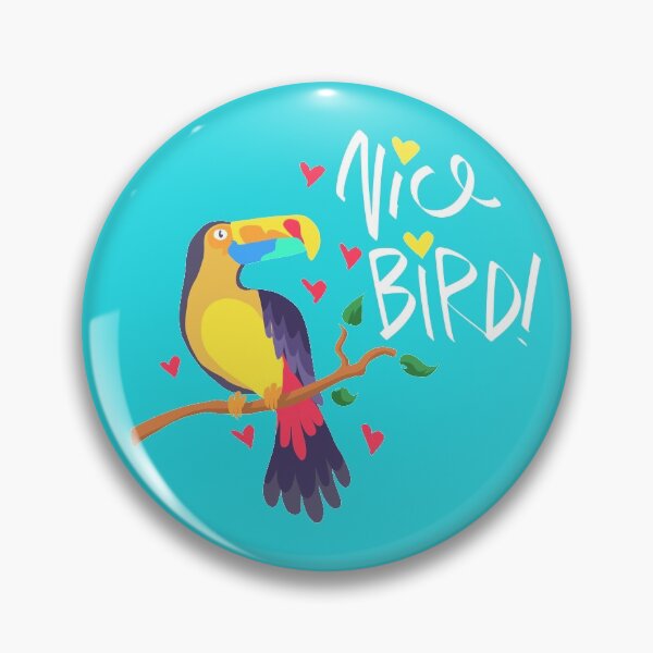 Item preview, Nice Bird! Bird Lovers Colorful Toucan Tropical Bird designed and sold by PlumGood.