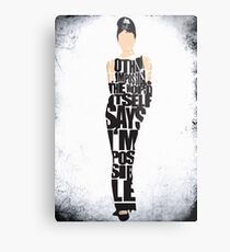 Audrey Hepburn - The Breakfast at Tiffany's Metal Print