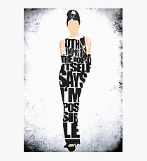 Audrey Hepburn - The Breakfast at Tiffany's Photographic Print