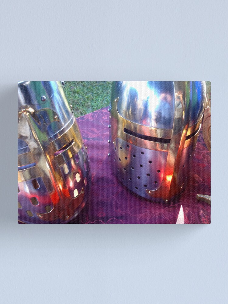 Imagen 1 de 3, Lienzo con la obra Red Helms, diseñada y vendida por Stethaki.