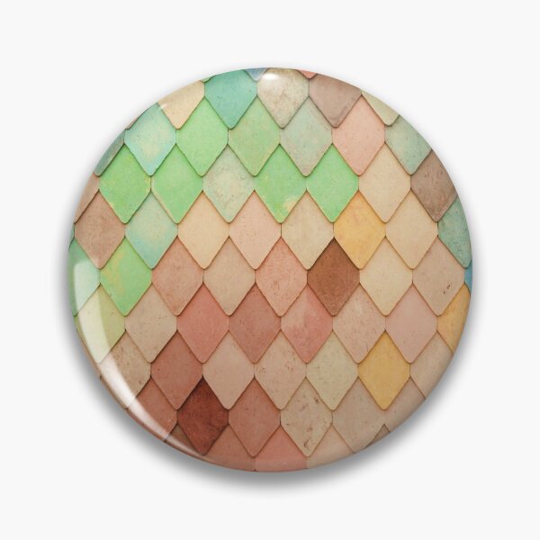 Item preview, Colorful mermaid scale pattern sepia tones designed and sold by OddPapayaStudio.